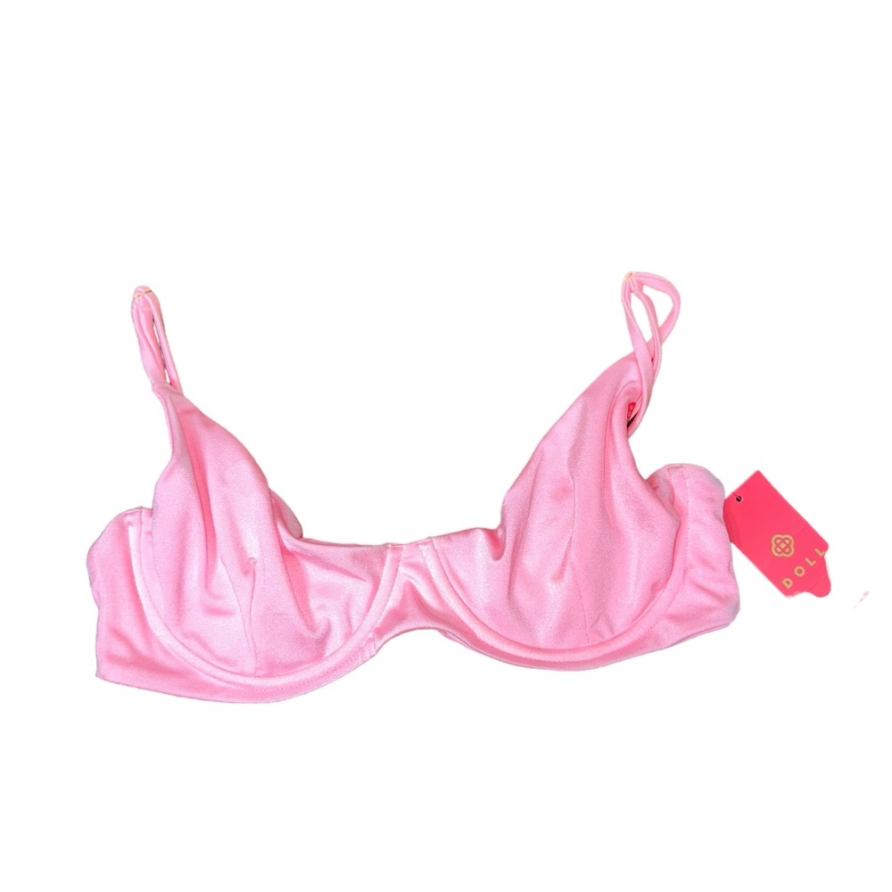 Doll baby pink underwire bra size L